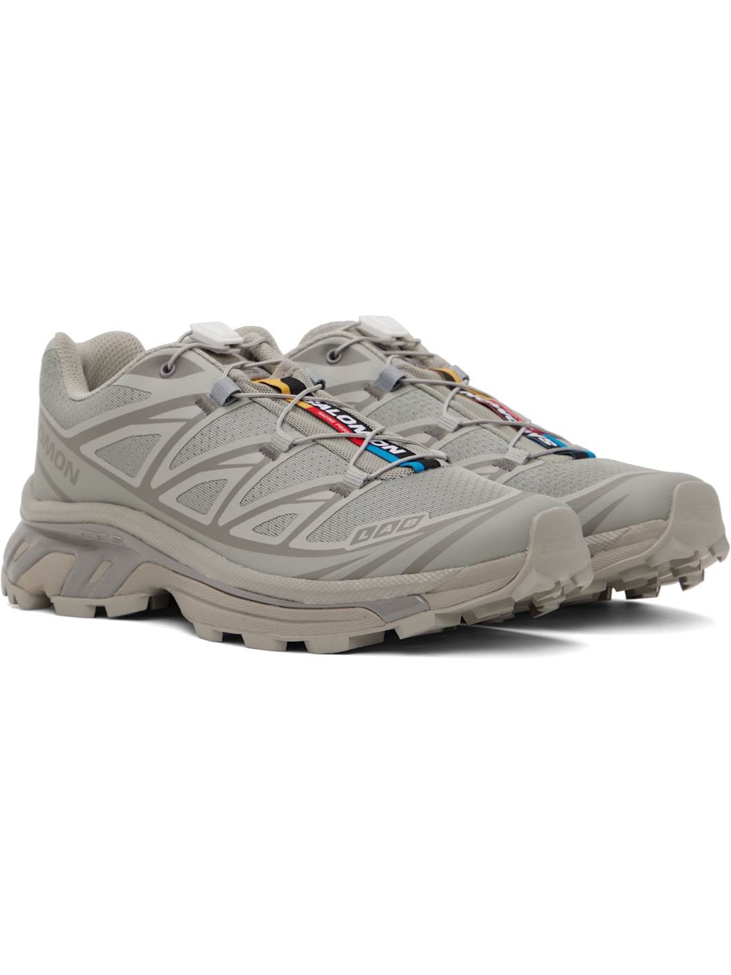 Gray XT-6 Sneakers - 4