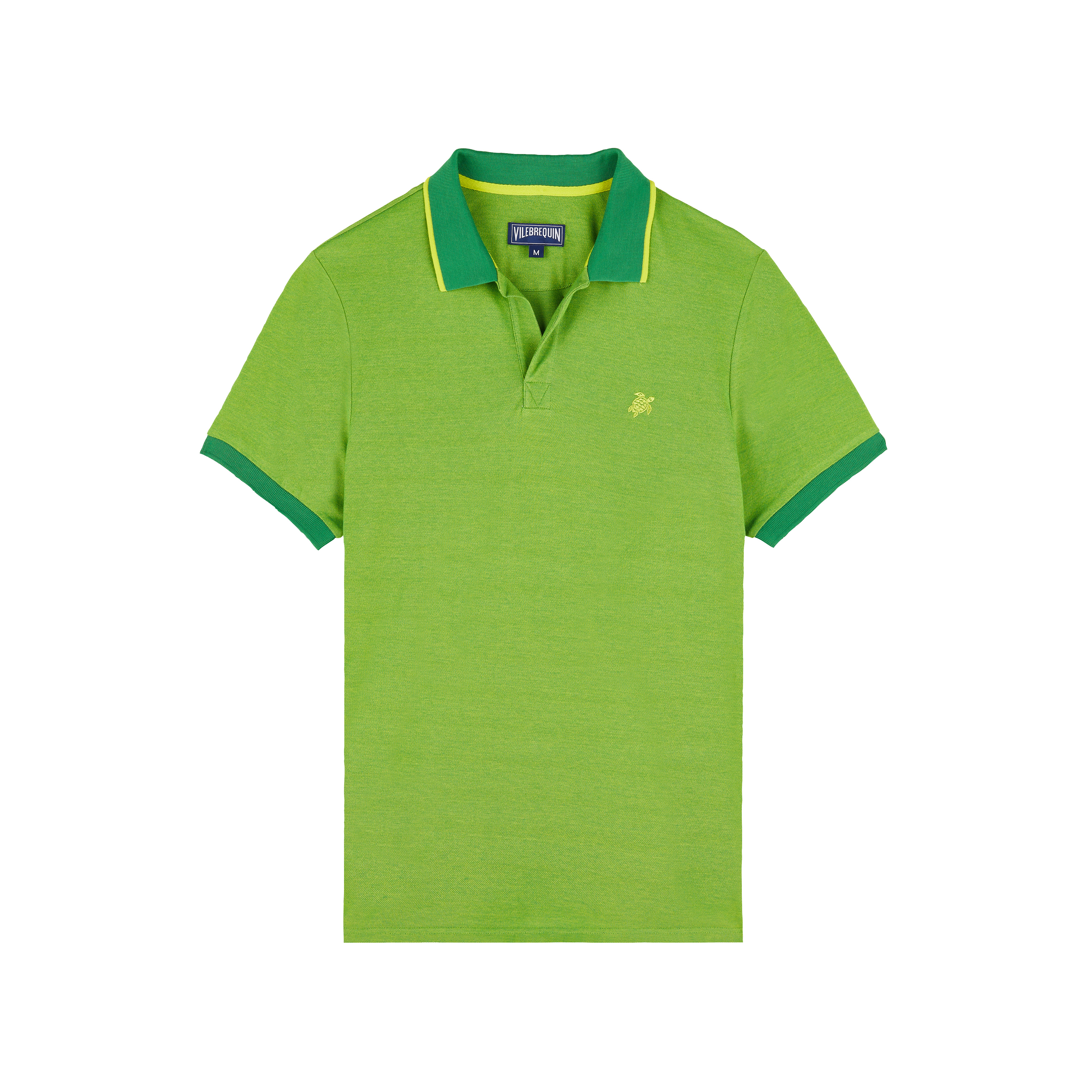 Men Cotton Polo Solid - 1