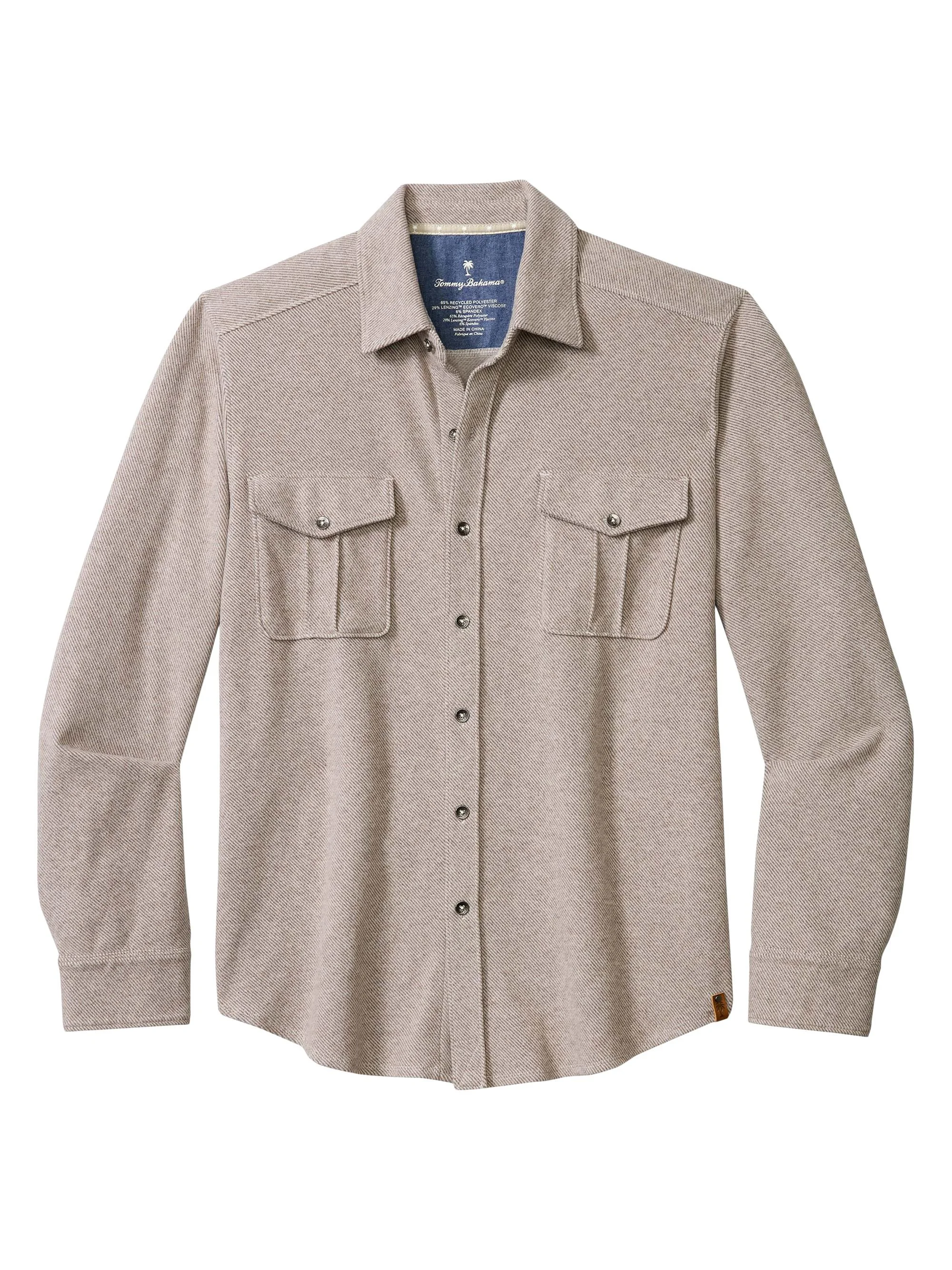 Men's Fireside Coast Classic-Fit Twill Shirt - Trophy Cup - 1