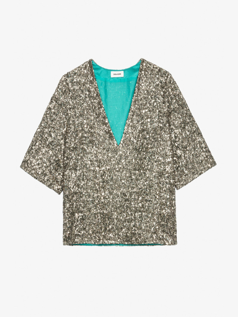 Tytane Sequin Blouse 1