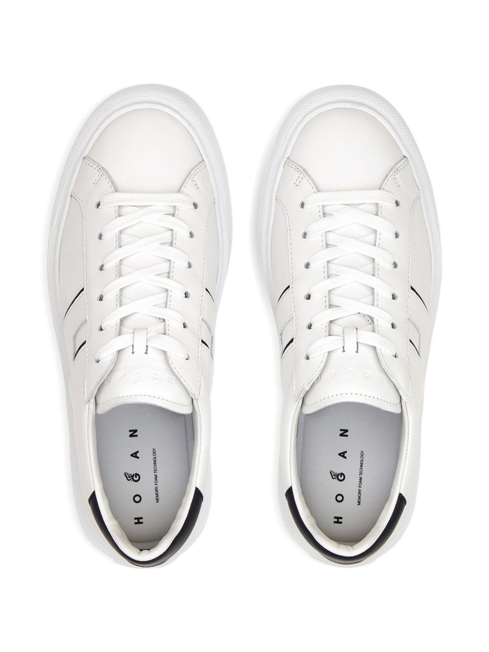 H691 leather sneakers - 2