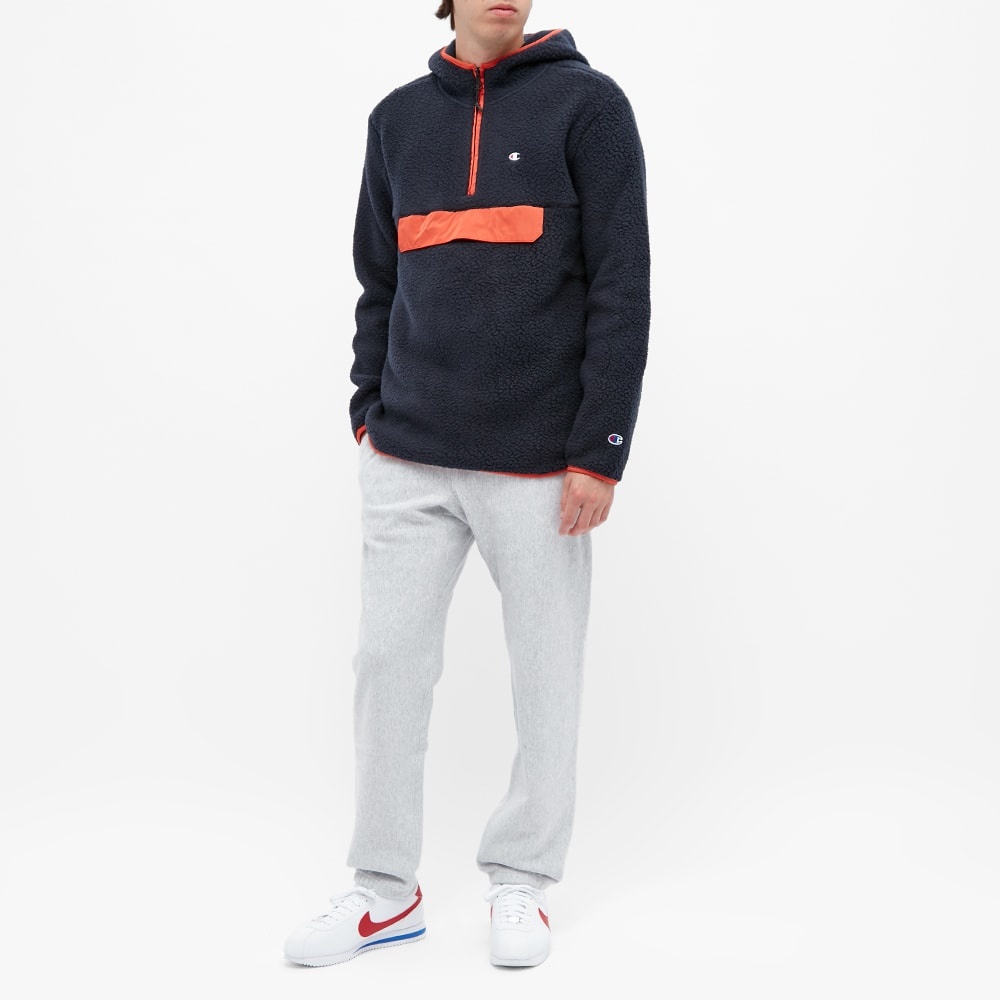 Champion Reverse Weave Polartec Half Zip Hoody - 6