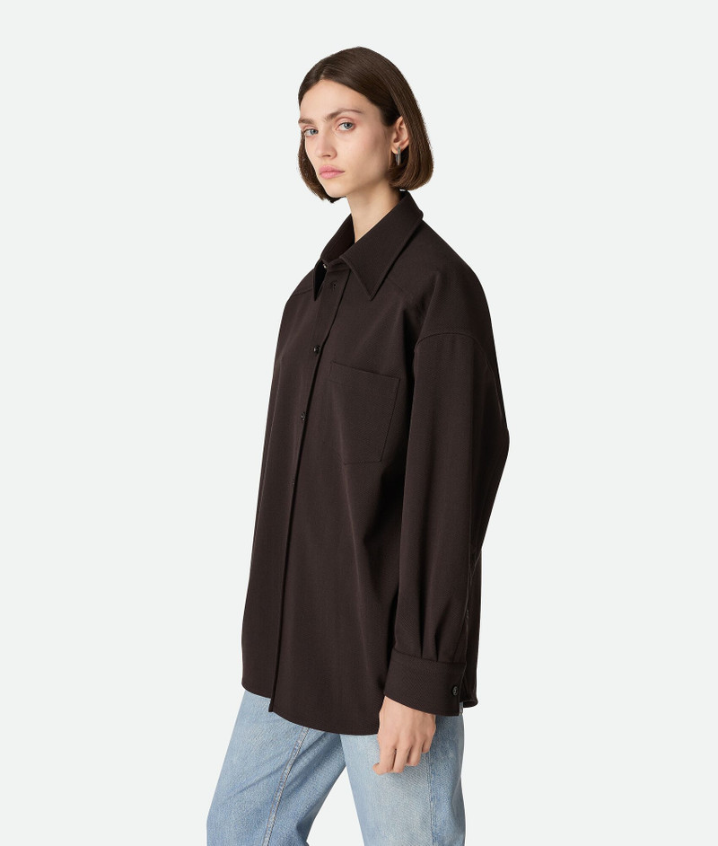 Bottega Veneta Stretch Wool Shirt outlook