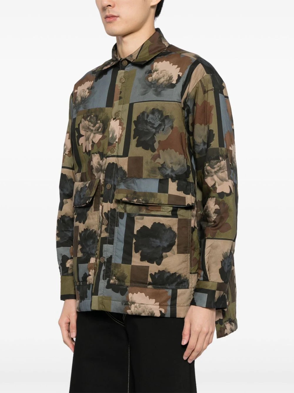PRINTED SHIRT JACKET - 3