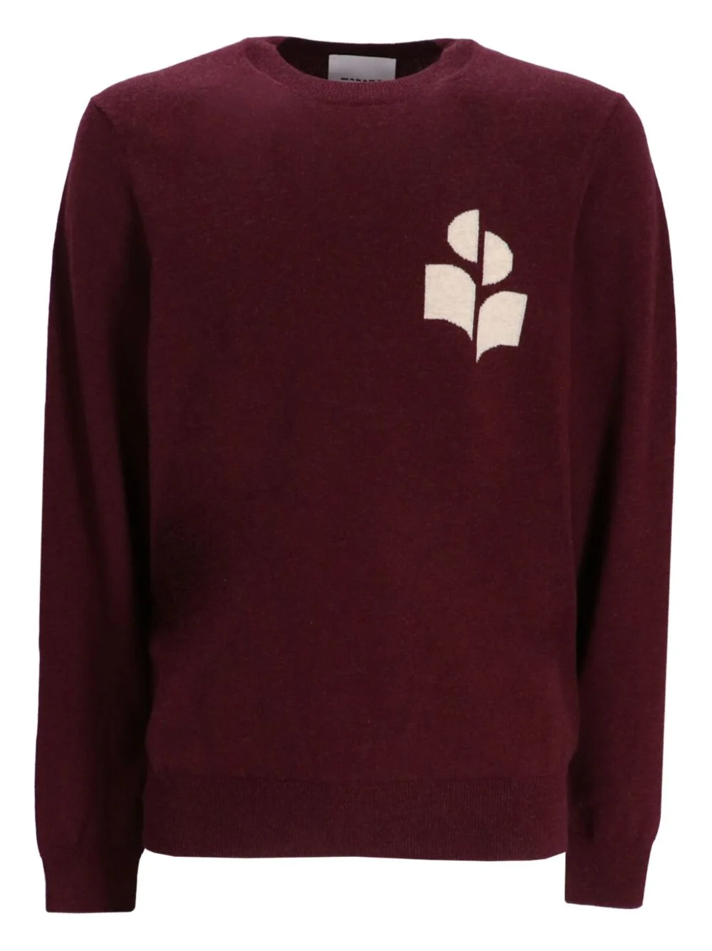 logo crew-neck sweater - 1