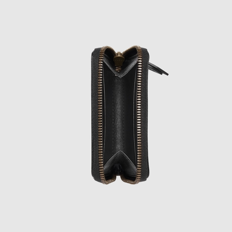 GUCCI GG Marmont matelassé zip card case outlook