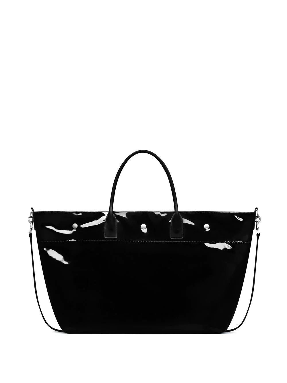 Rive Gauche patent-leather tote bag - 2