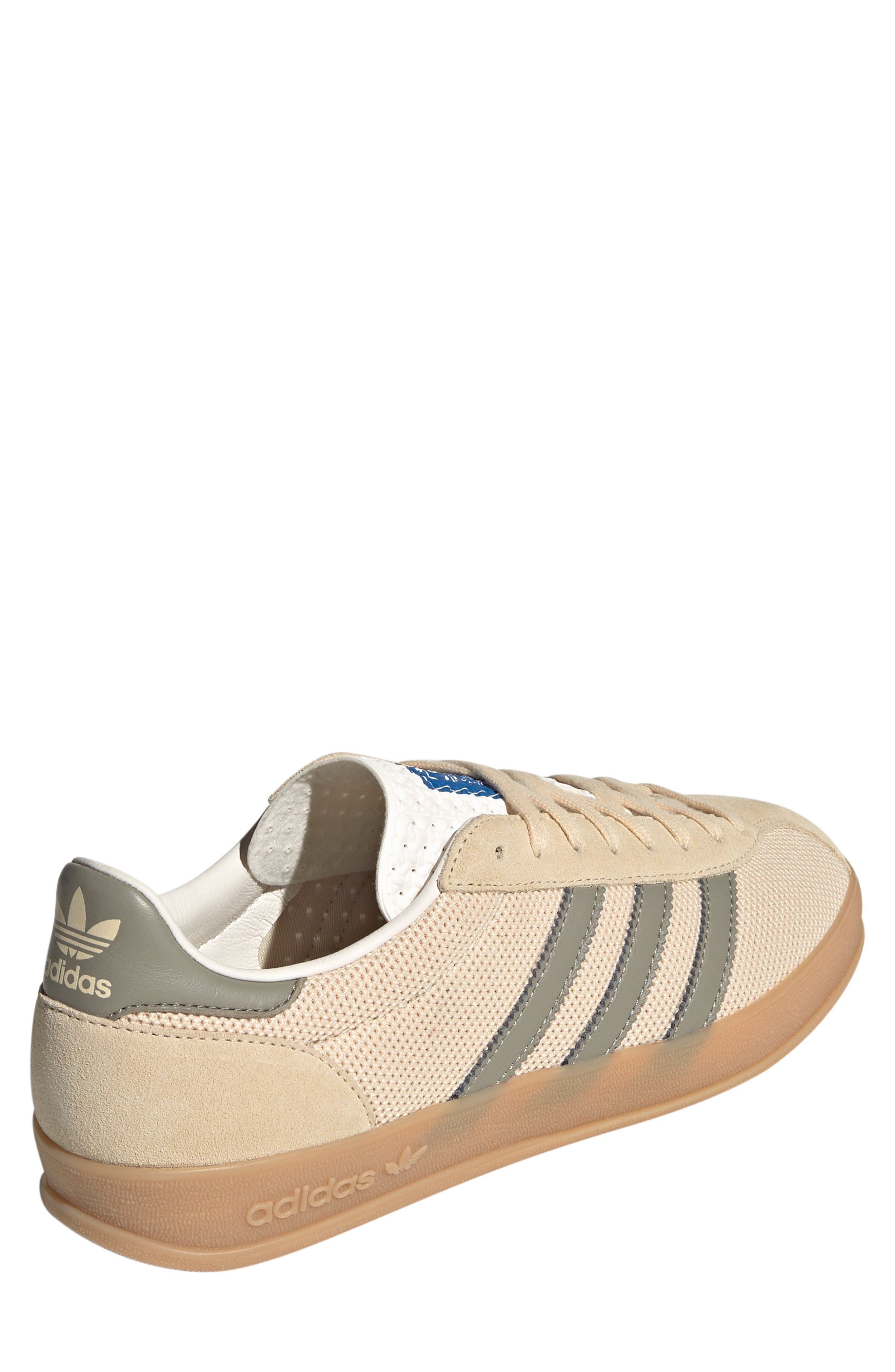 adidas Gazelle Indoor Pro Sneaker in Sand /Silver Pebble/Beige at Nordstrom - 2