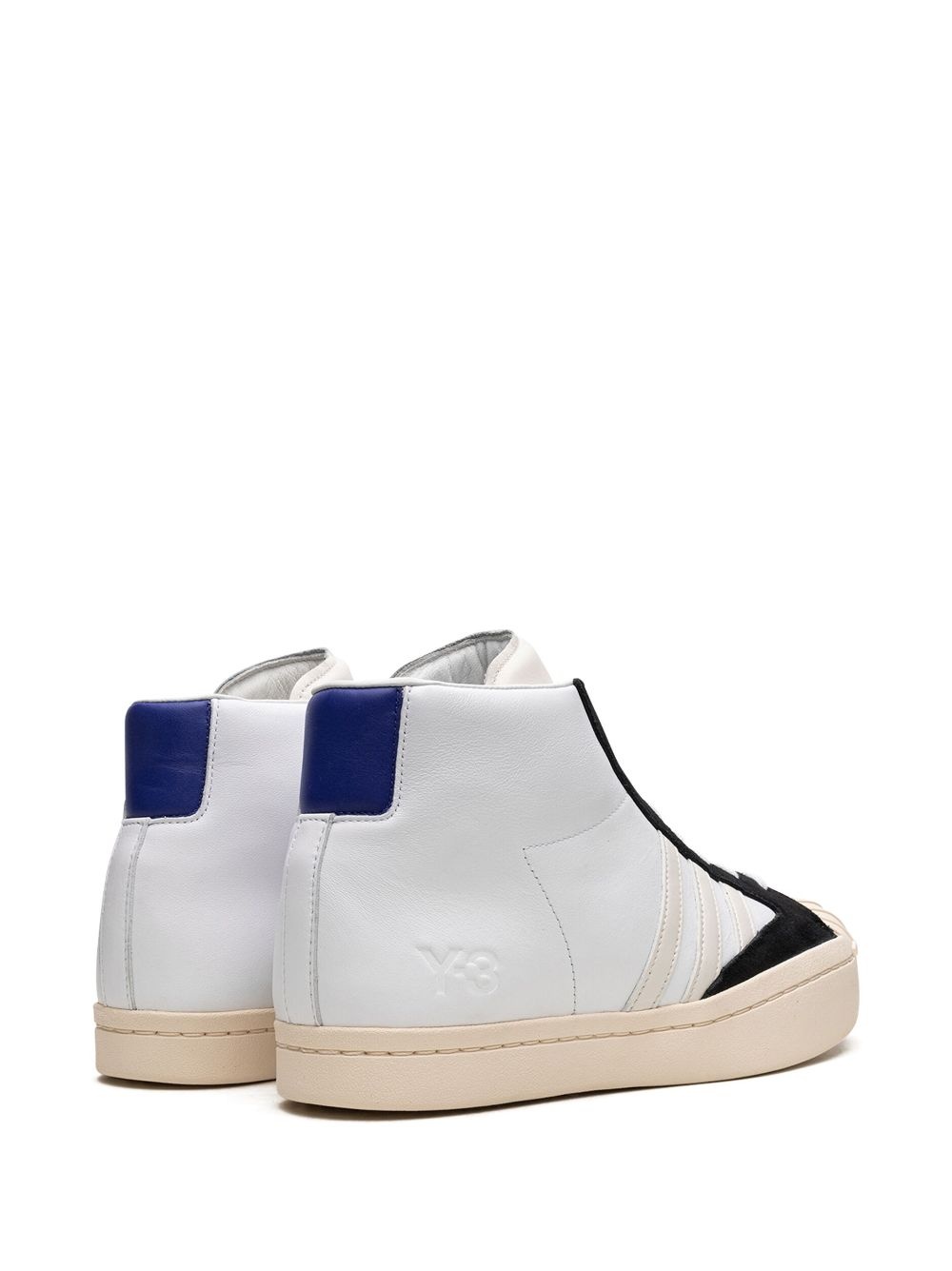 Y-3 Yohji Pro "White/Blue" sneakers - 3