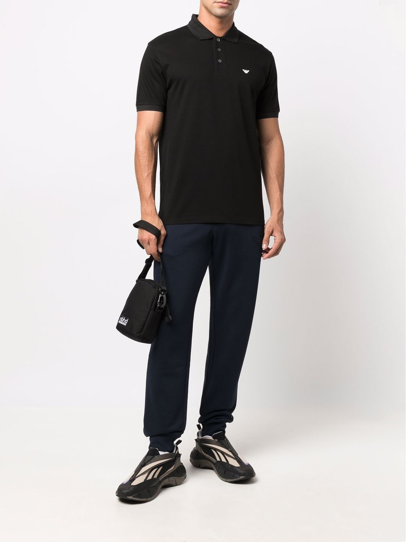 EMPORIO ARMANI logo detail polo shirt outlook