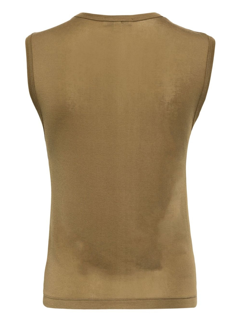 AGOLDE Nikita round-neck tank top outlook