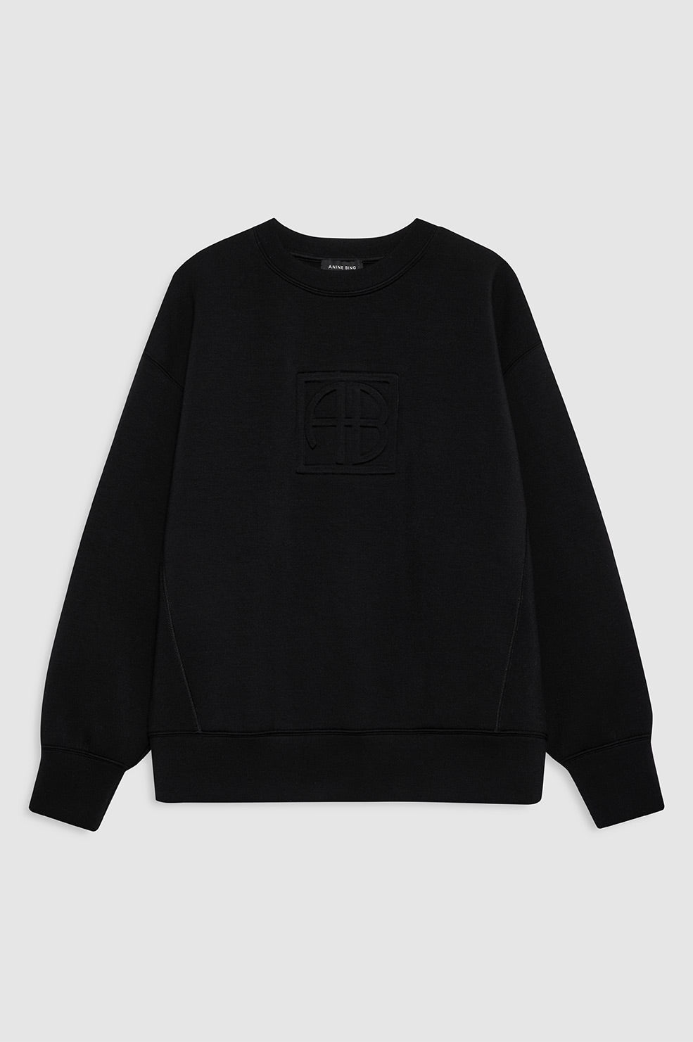 Alto Sweatshirt Framed Monogram - Black - 1