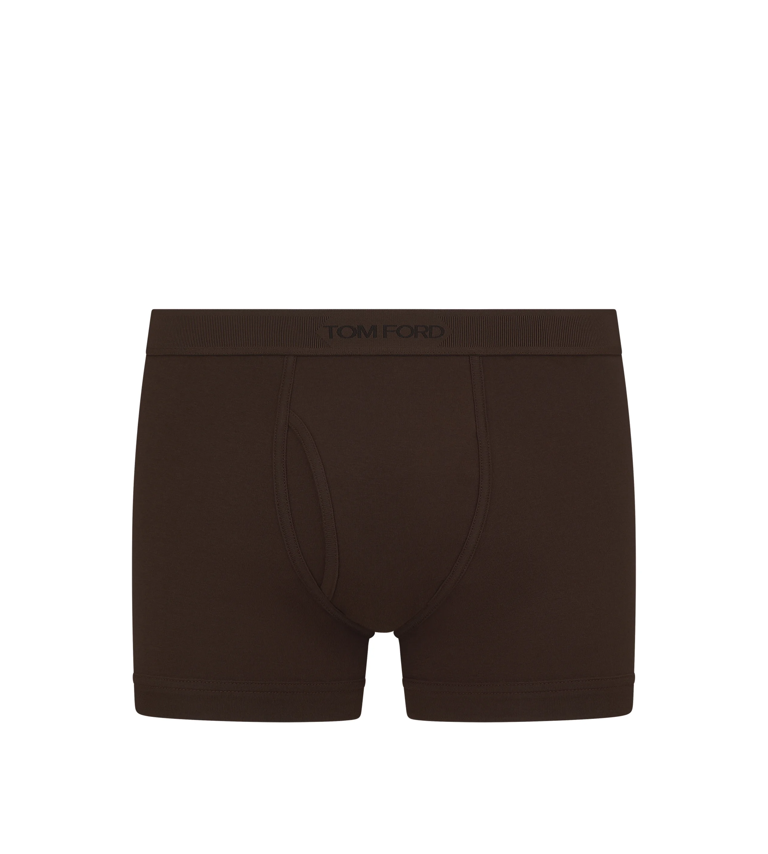 COTTON STRETCH JERSEY BOXER BRIEF - 1