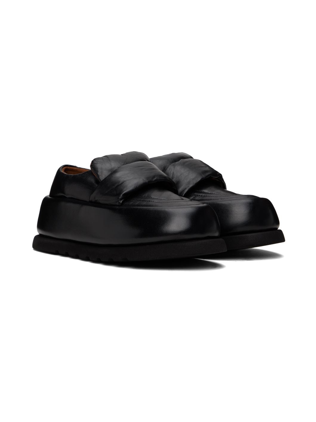 Black Bombo Loafers - 4