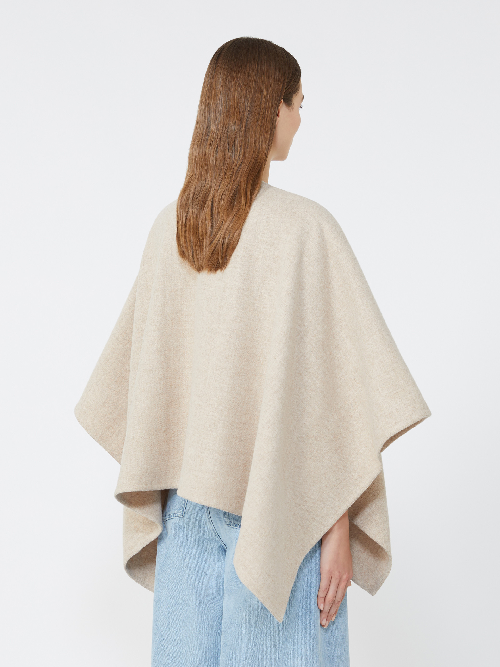 SERRA Wool and alpaca cape - 3