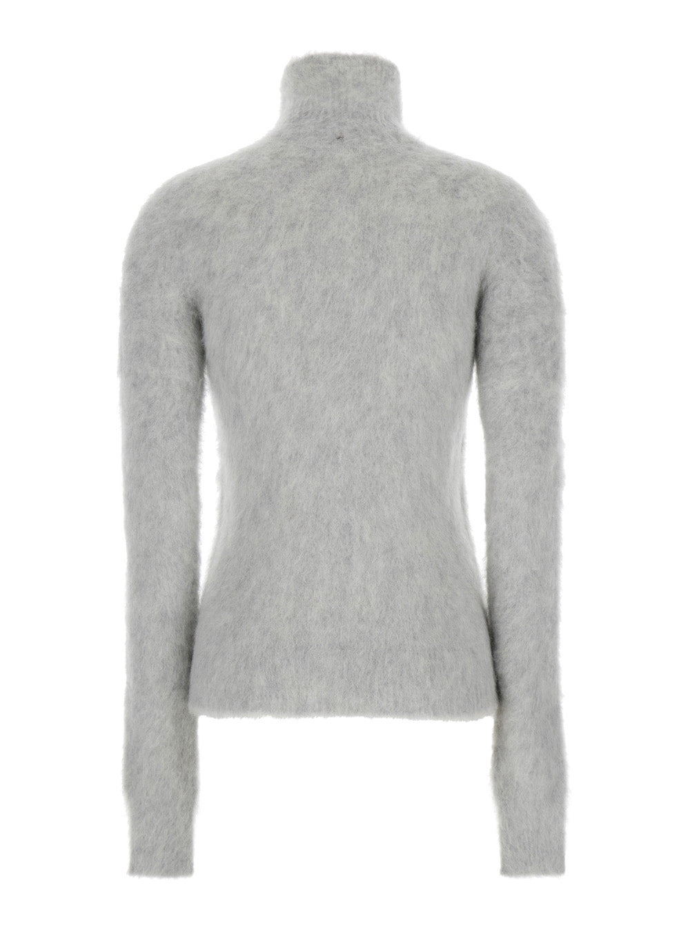 Sportmax Women "Elgar" Grey Swater With Turtleneck In Alpaca Woman - 2