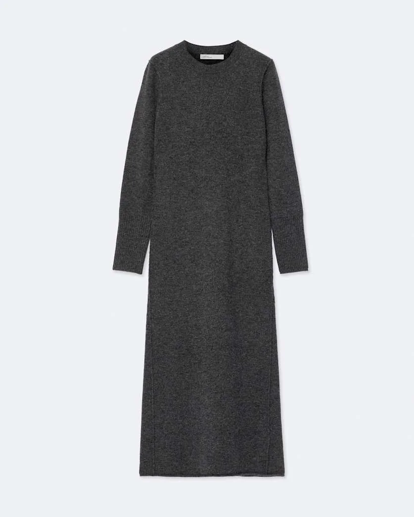 ERITH MERINO WOOL MAXI DRESS - 1