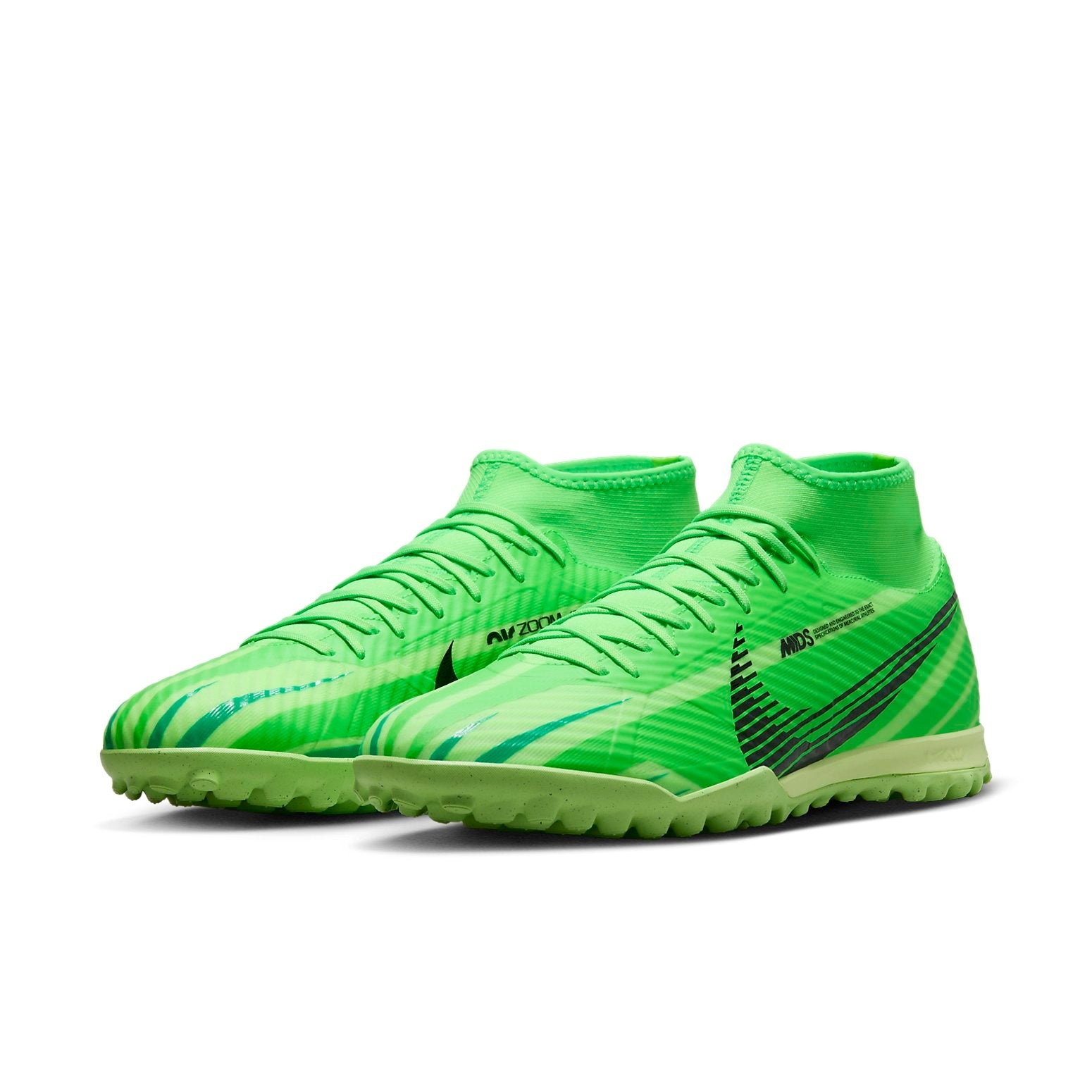 Nike Mercurial Superfly 9 Academy MDS TF 'Green Black' FJ7199-300 - 3