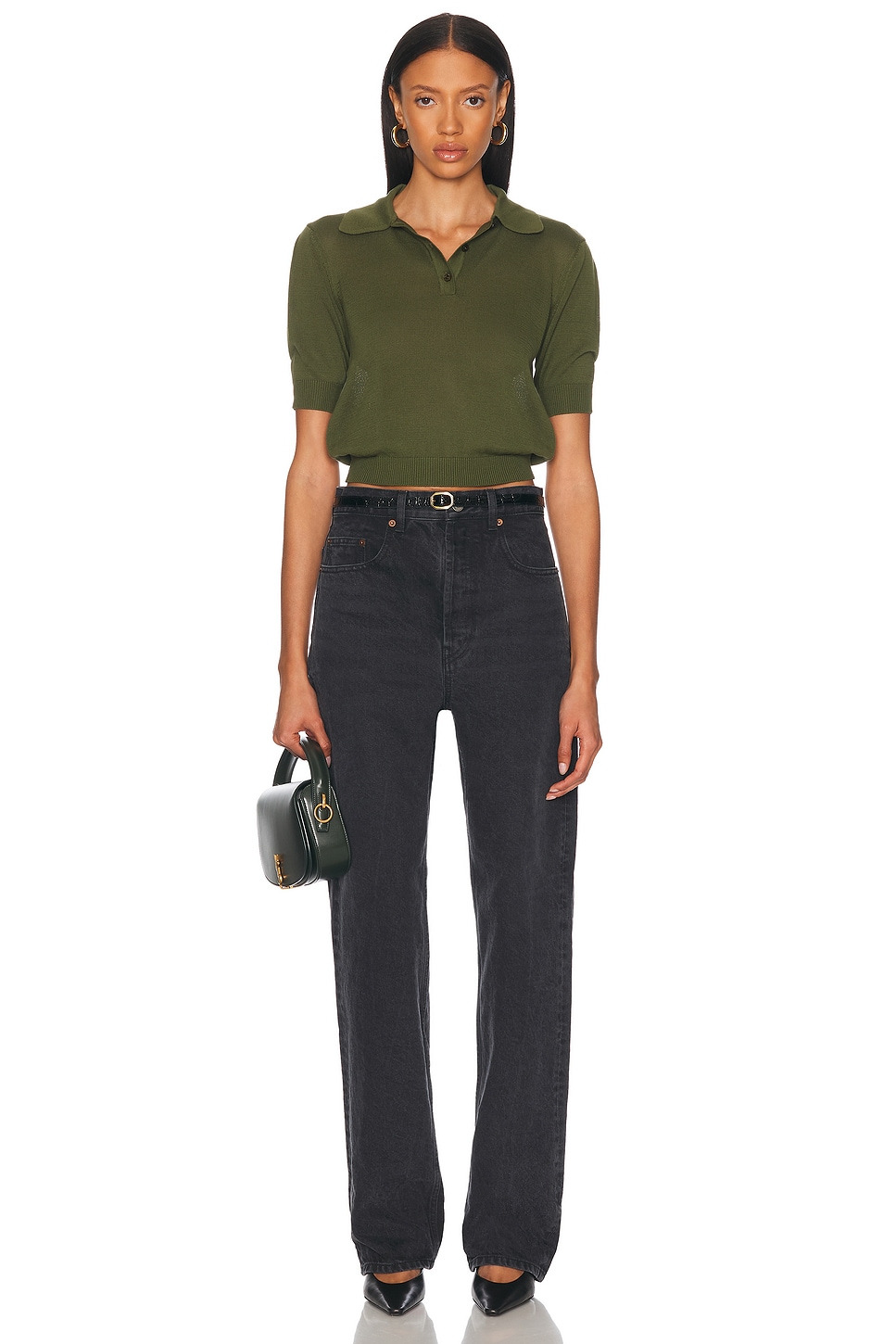 Short Sleeve Polo Top - 4