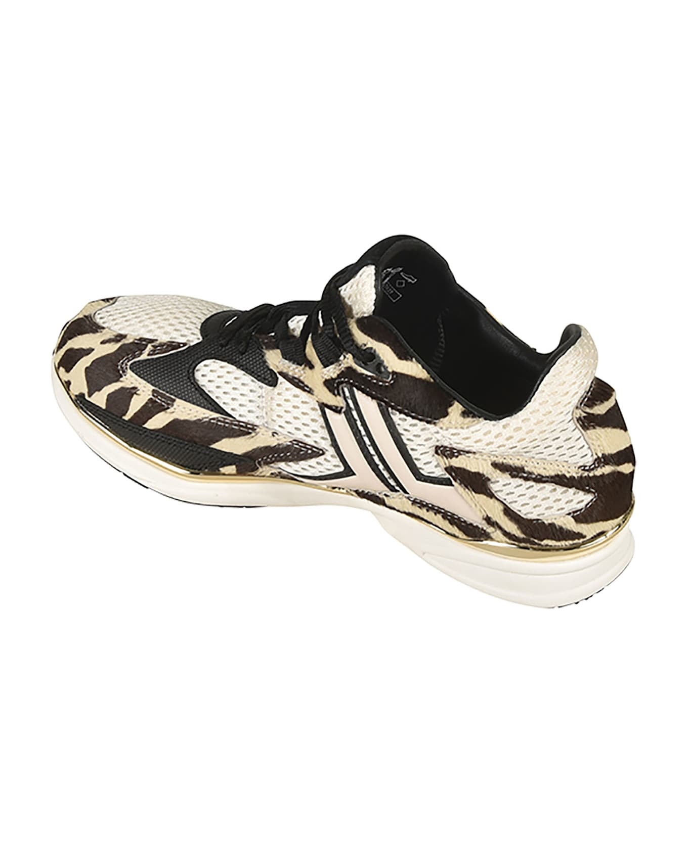 Mesh Lace-up Sneakers - 3