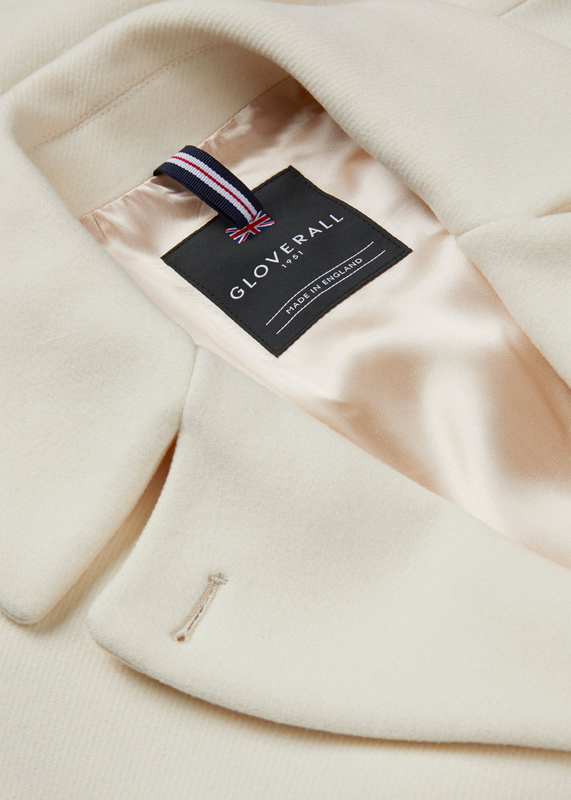 Women's Hepburn Coat Cream 3