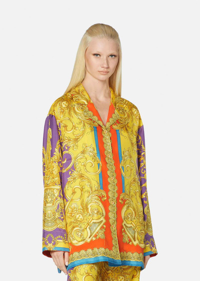 VERSACE Barocco Goddess Silk Overshirt outlook