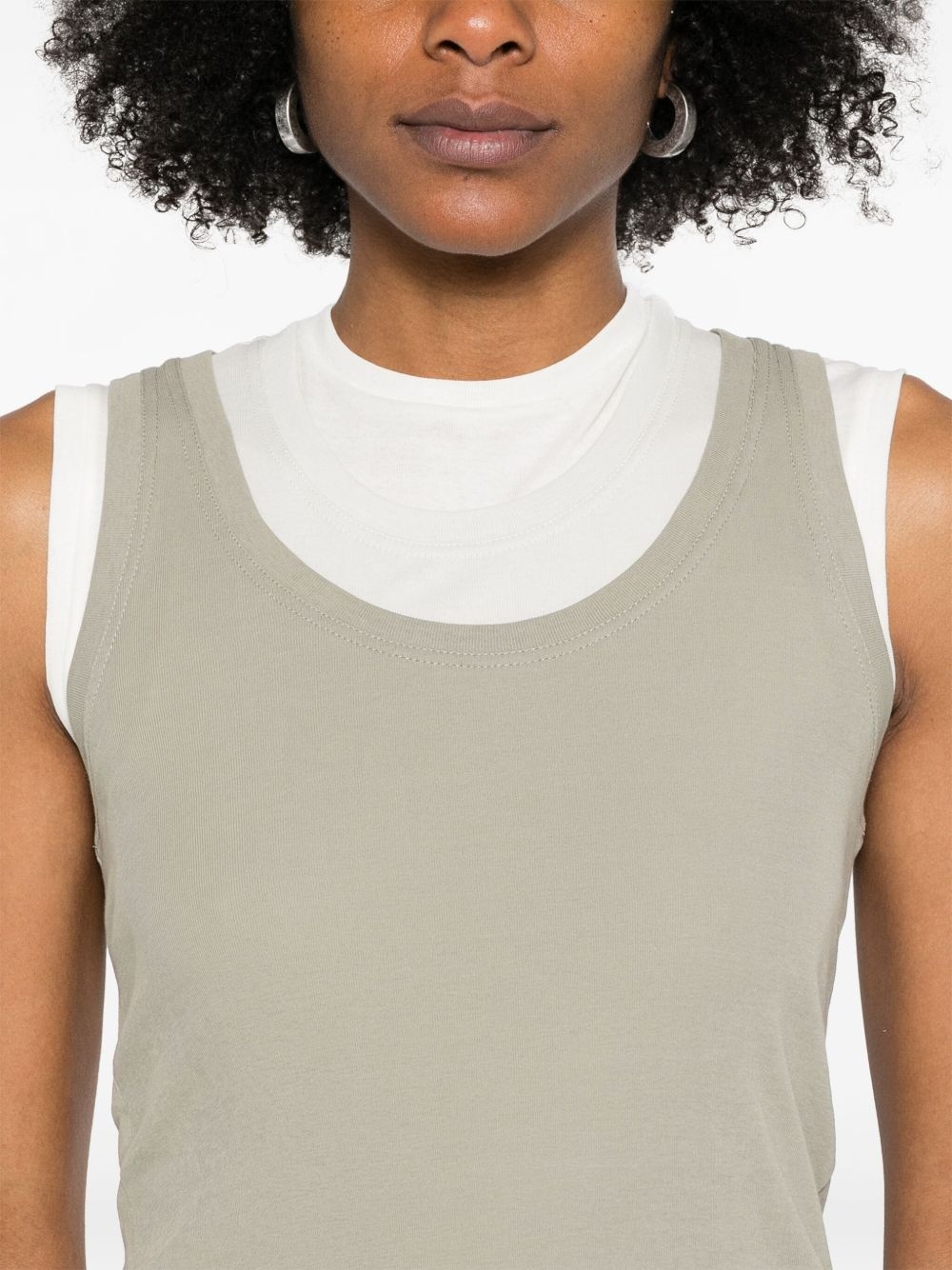 + layered tank top - 4