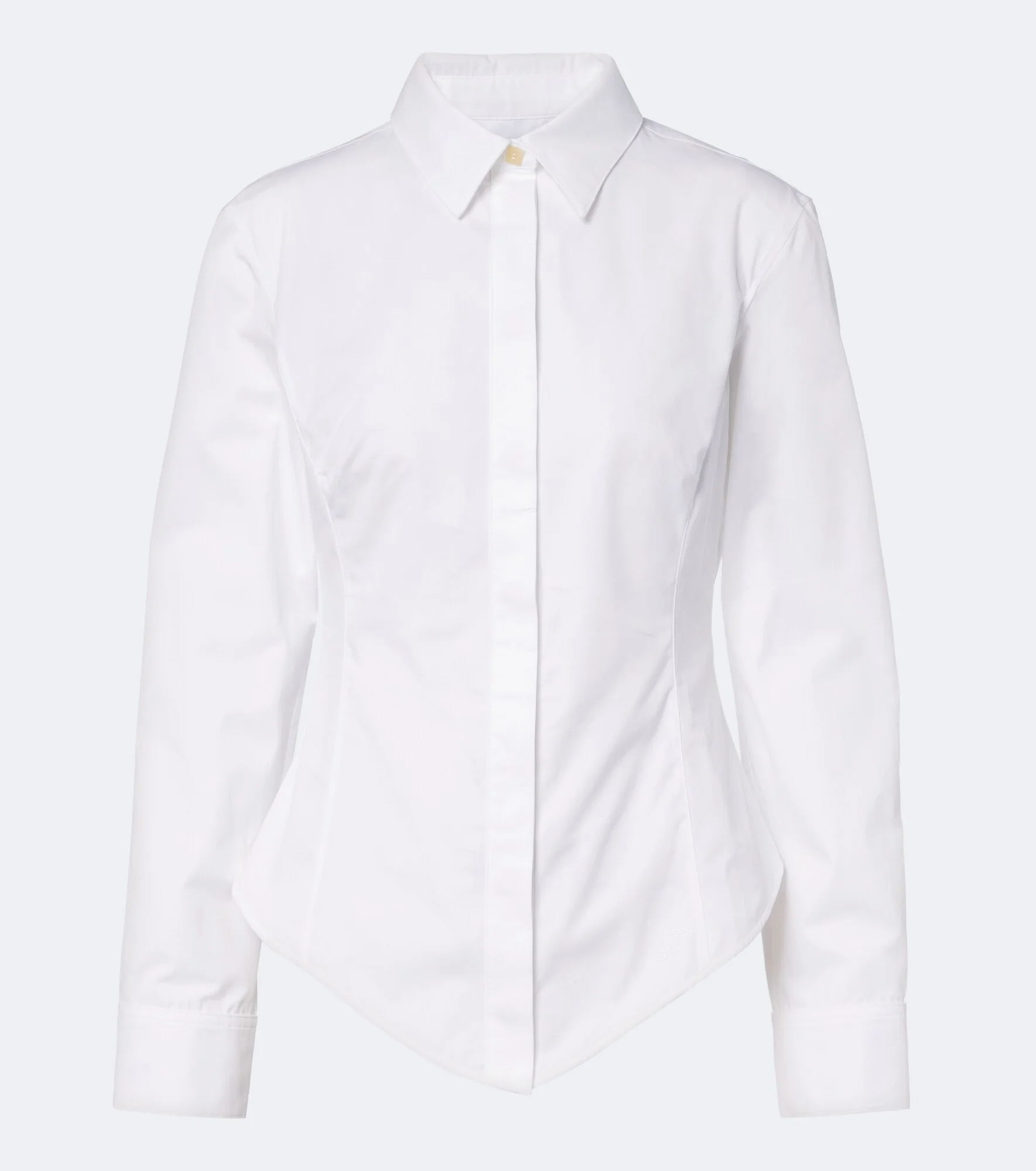 Triangle cotton poplin shirt - 1