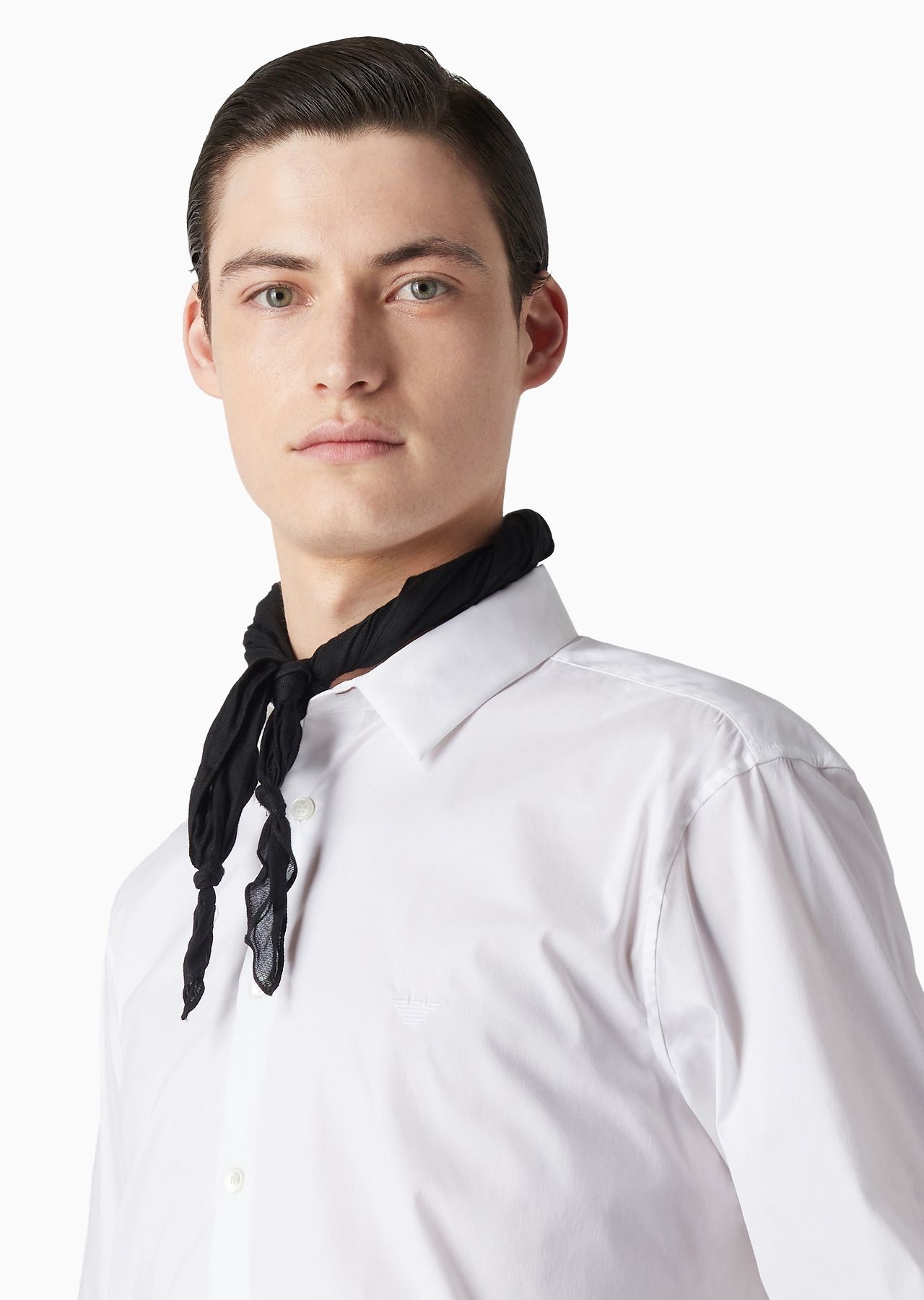 Stretch nylon-blend shirt - 6