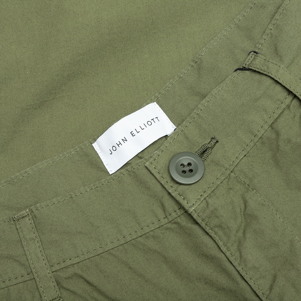 DESERT TECHNO UTILITY PANTS - OLIVE - 3