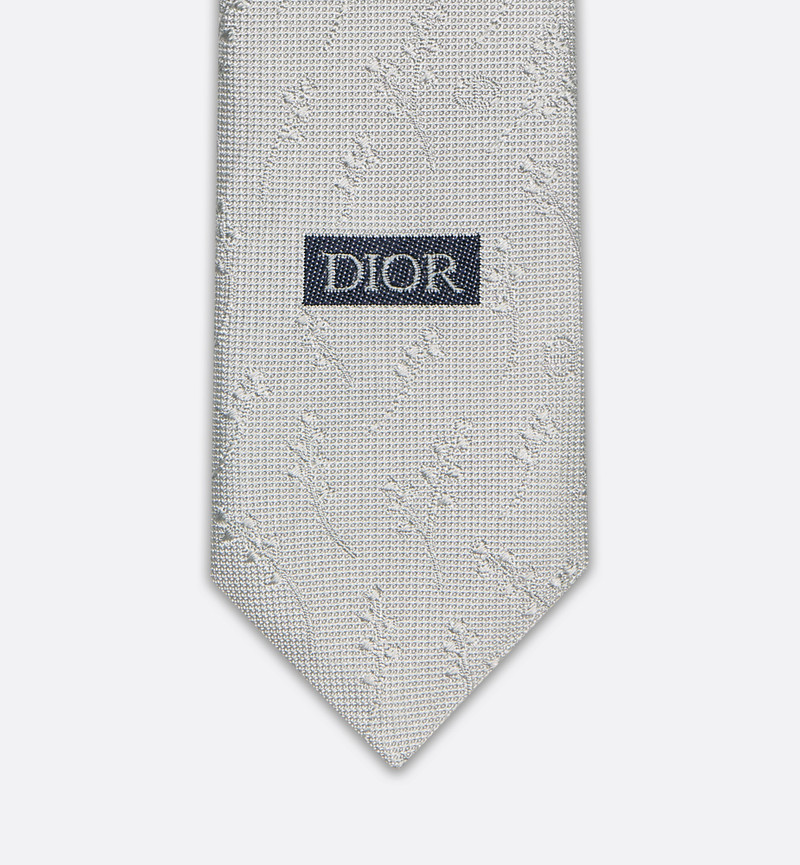 Dior CD Icon Lily of the Valley Tie outlook