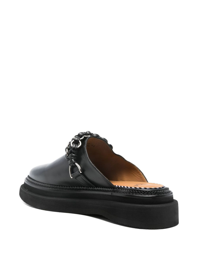 Pulla leather mules 3