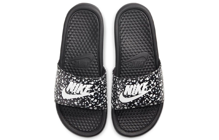 (WMNS) Nike Benassi JDI Floral Slide 'Black' 618919-035 - 3