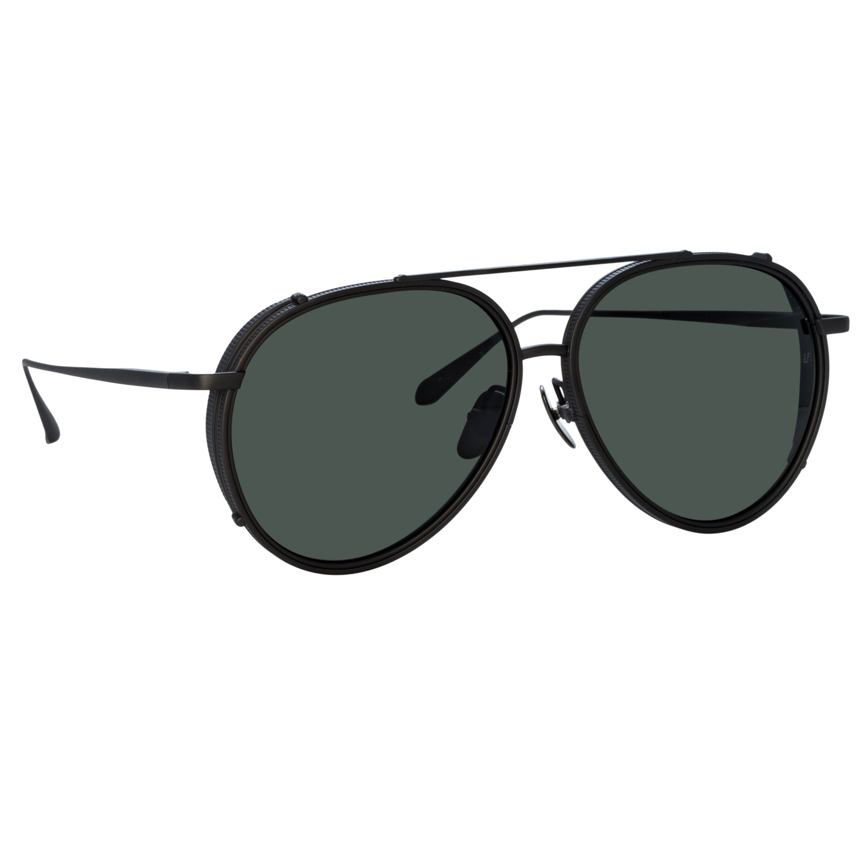 TORINO AVIATOR SUNGLASSES IN NICKEL - 3
