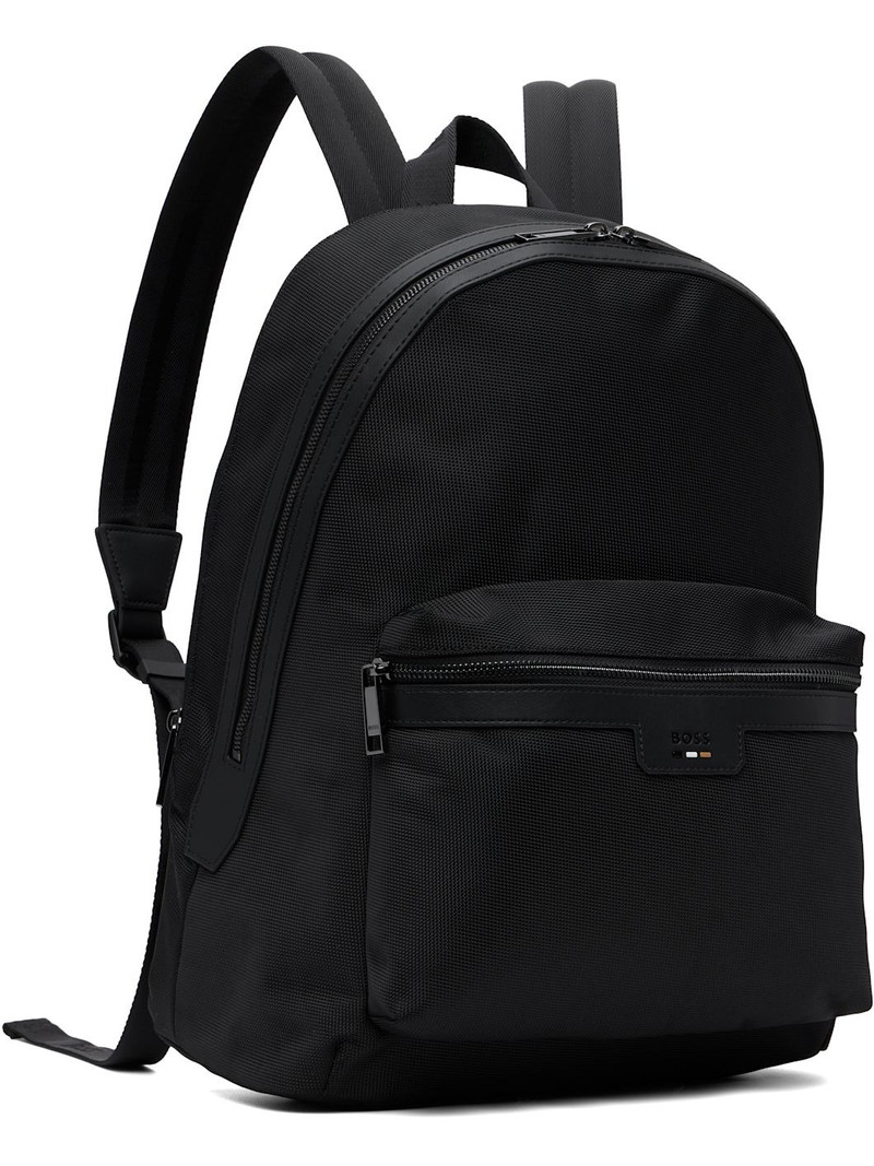 BOSS Black Signature Trims Structured Backpack outlook