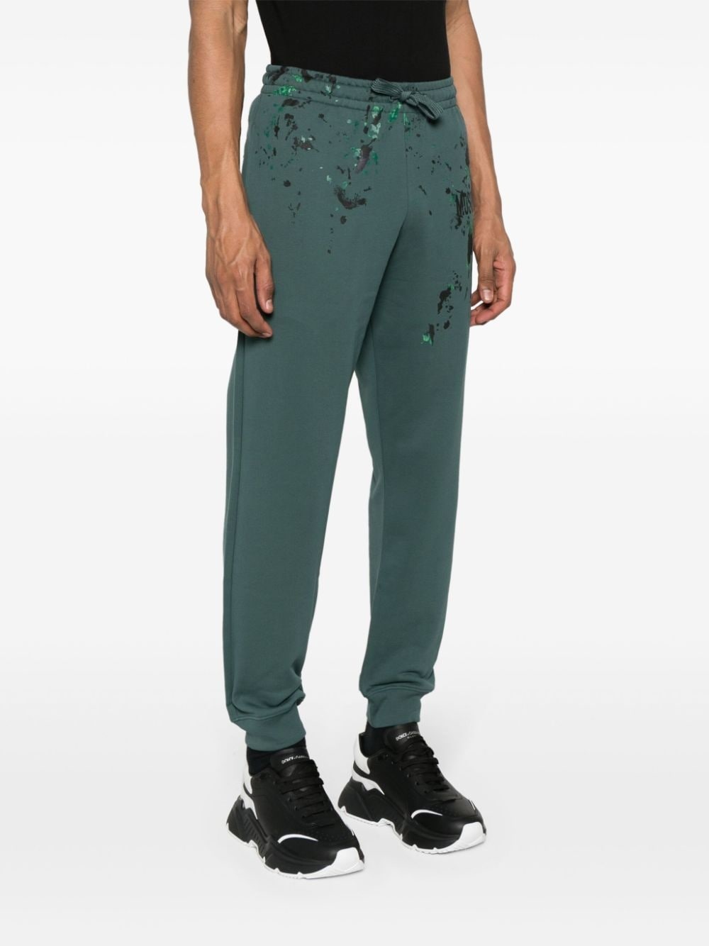 logo-print track pants - 3