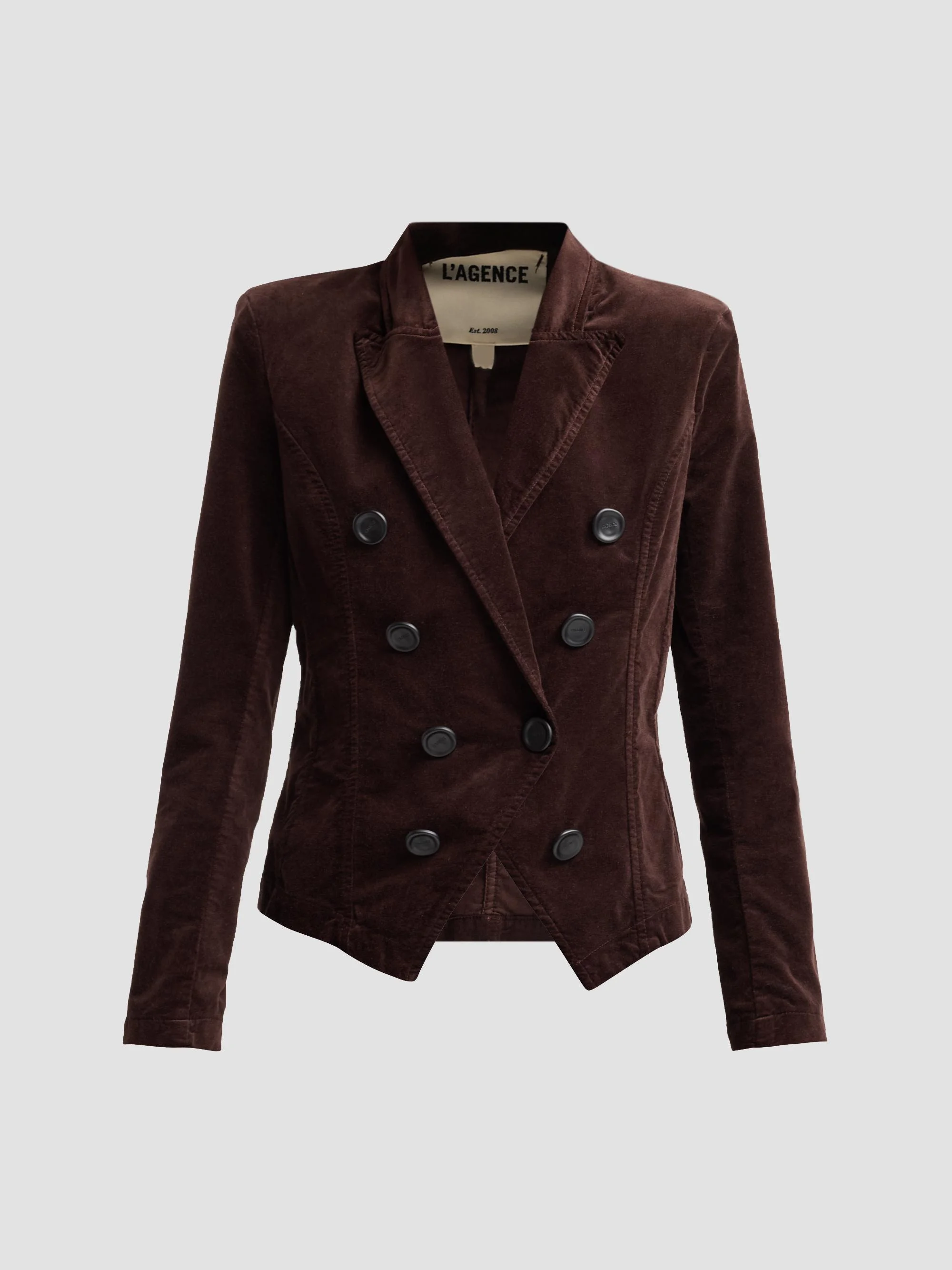 Women's Emerson Double-Breasted Blazer - Dark Java - 1