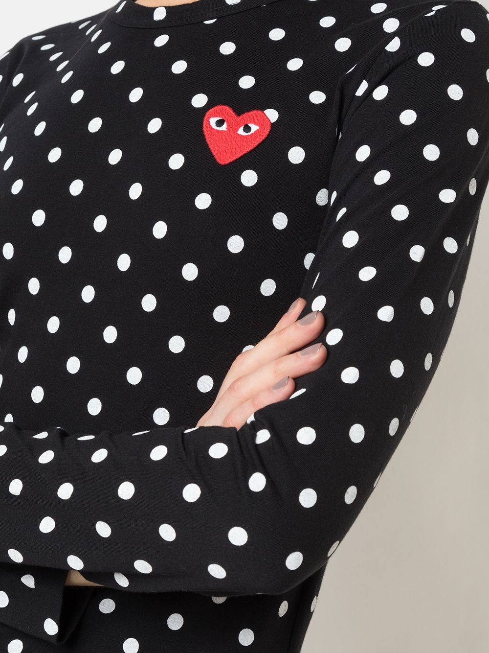 polka dot T-shirt - 5