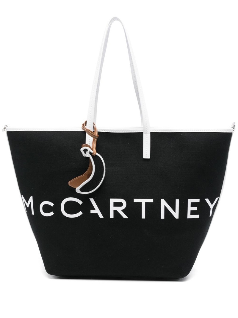 logo-print tote bag 1