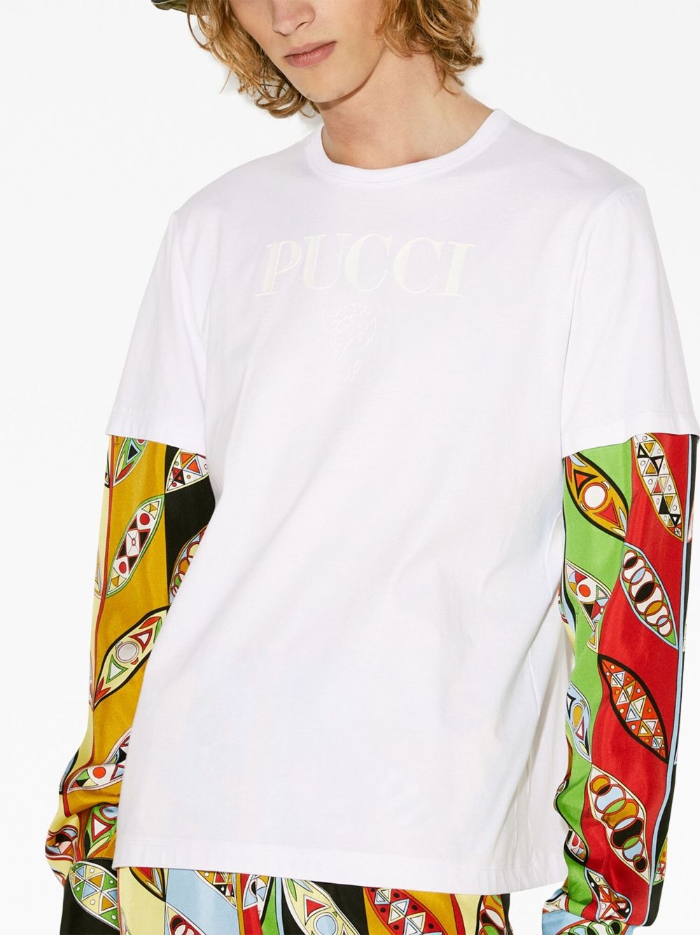 graphic-print long-sleeve T-shirt - 5