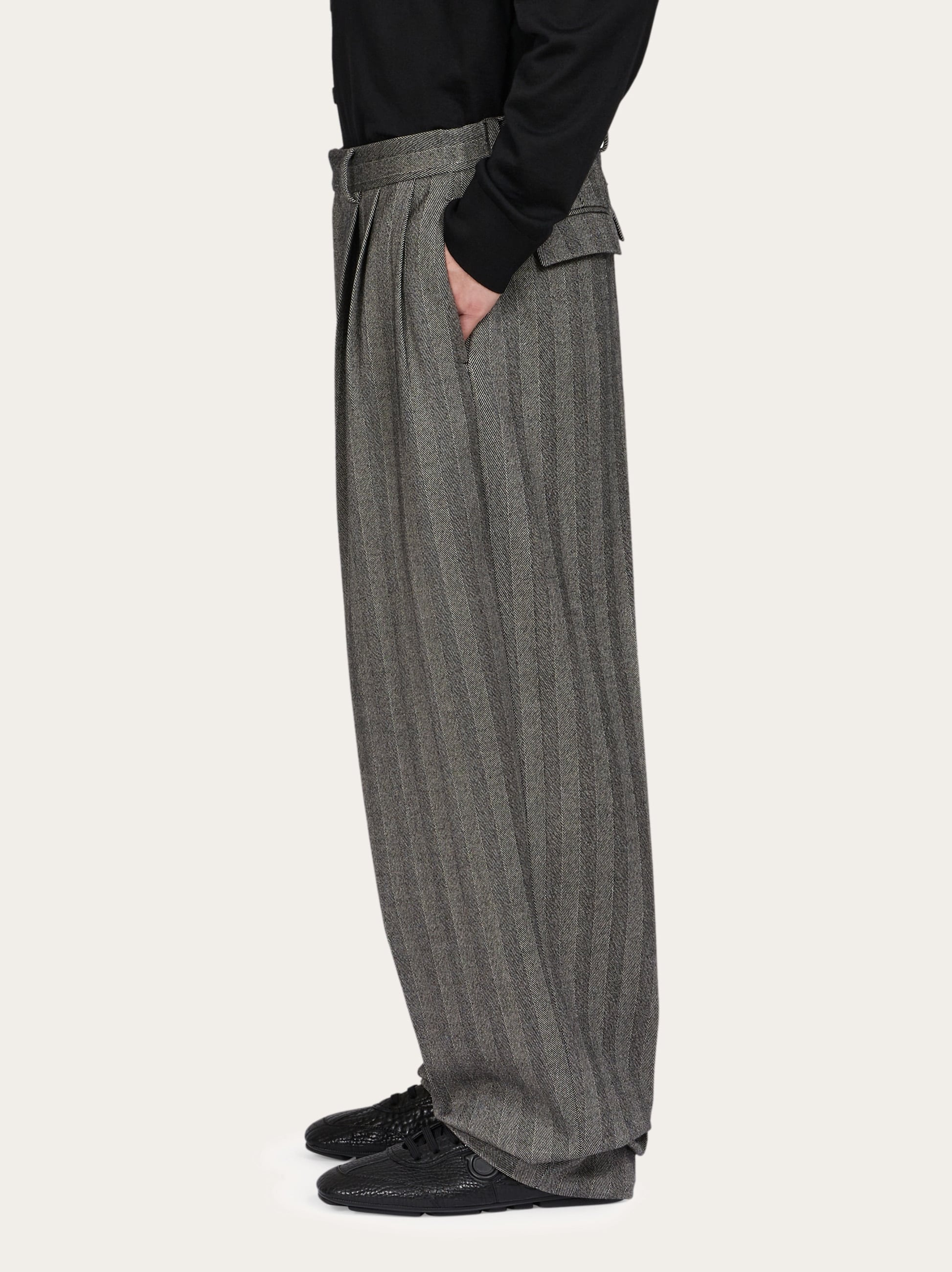 Chevron tailored trouser - 3