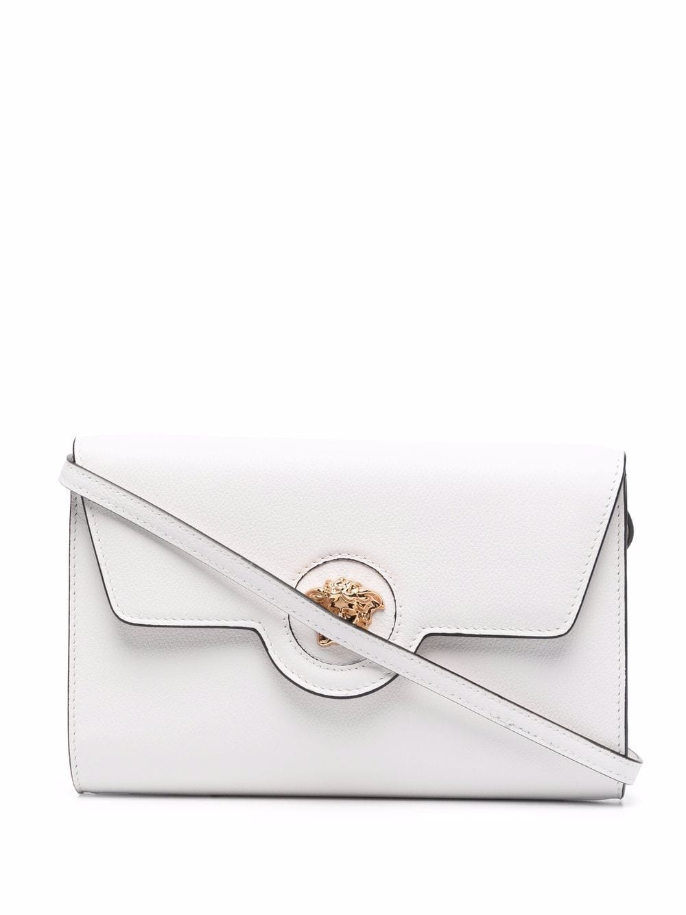 La Medusa leather clutch bag - 1