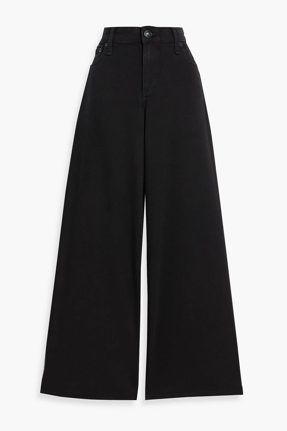 Aiden low-rise wide-leg jeans - 1