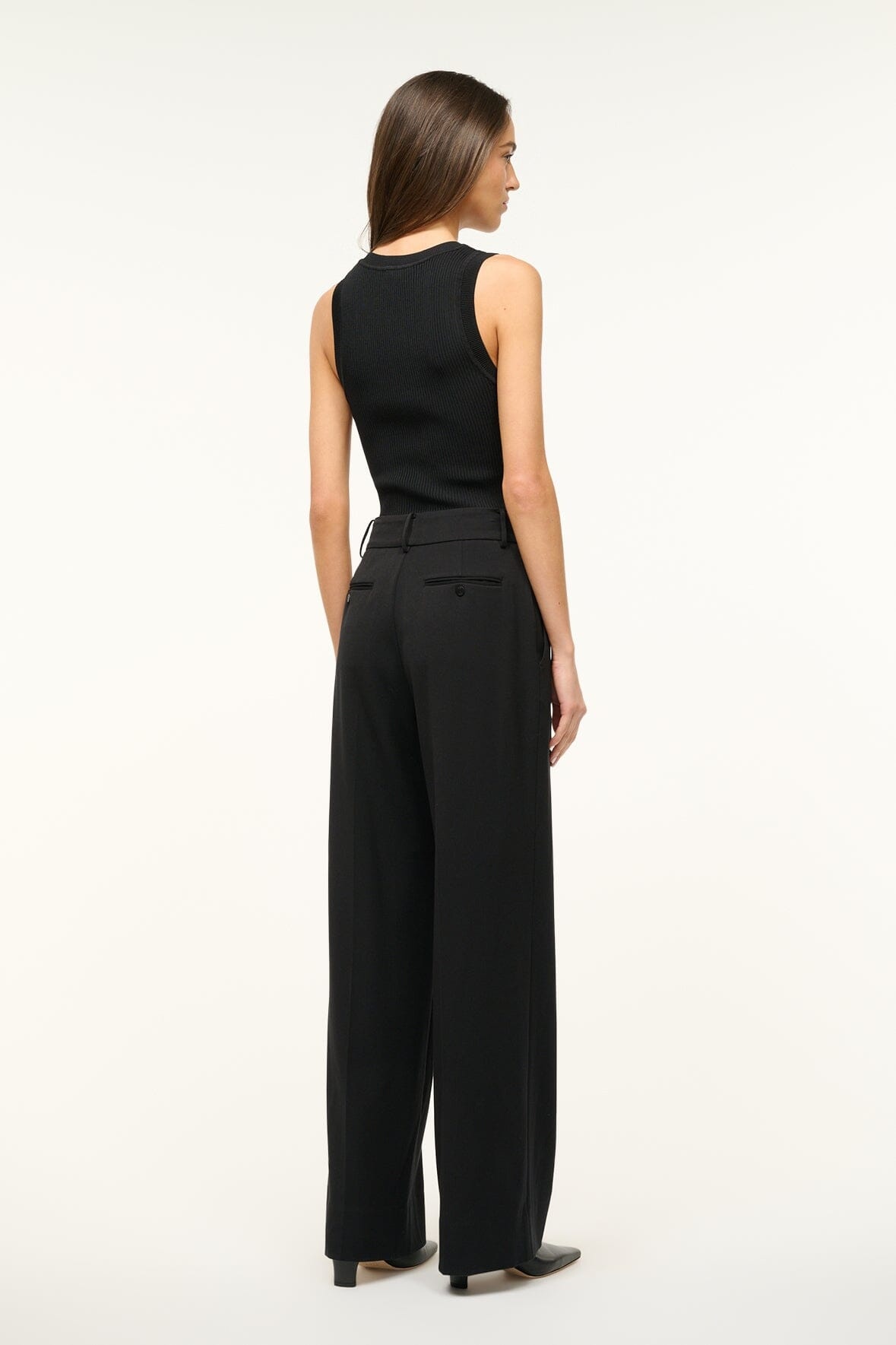 STAUD PRINCE PANT BLACK - 5