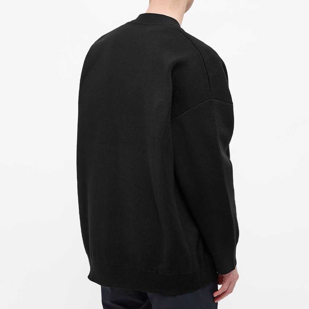 Acne Studios Kardi Oversize Logo Cardigan - 5