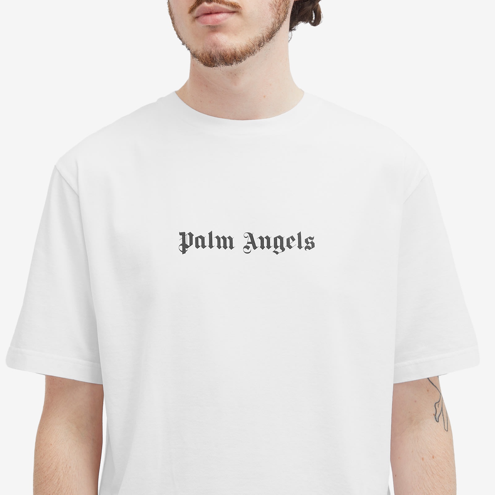 Palm Angels Classic Logo Slim Tee - 5