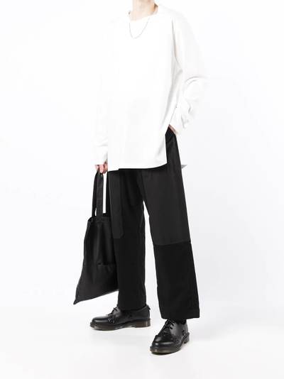 Yohji Yamamoto round-neck long-sleeve T-shirt outlook