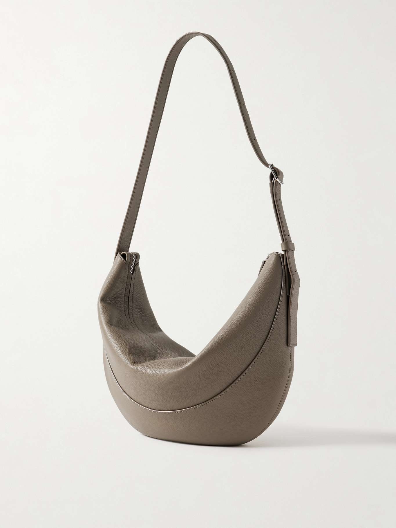 Jouve textured-leather shoulder bag Brown - 3