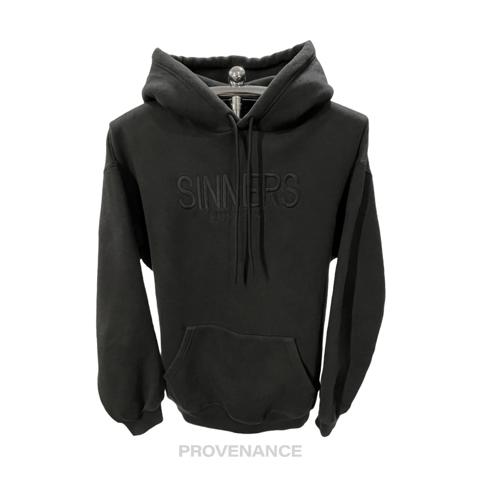 Balenciaga Sinners Hoodie - Black Fleece - 1