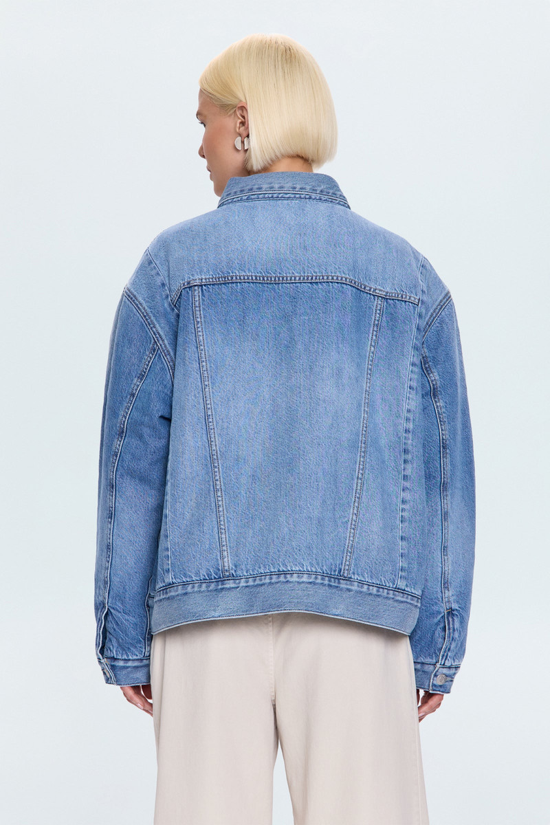 LANDON SEAMED PADDED TRUCKER JACKET - PRESTIGE 4